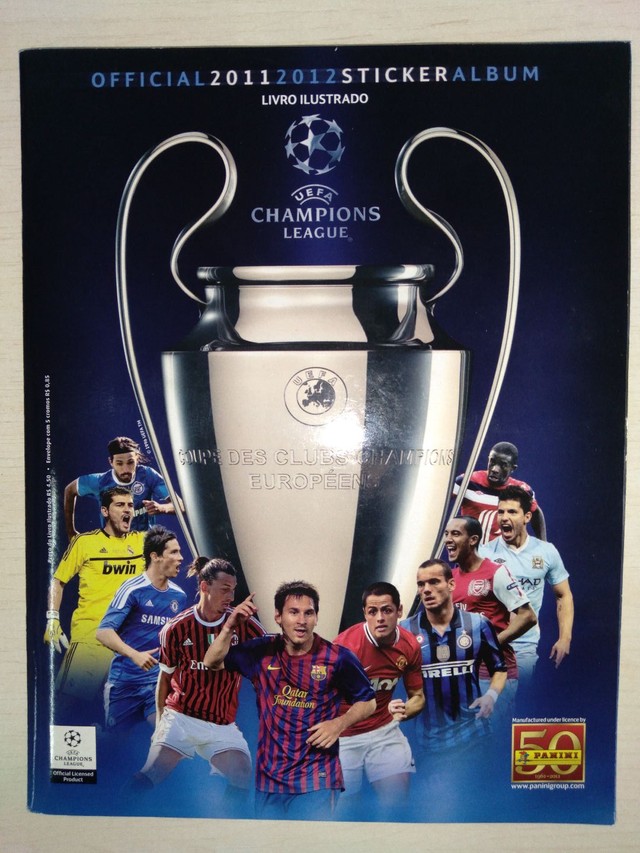 Álbum de figurinhas UEFA Champions League 2011-2012