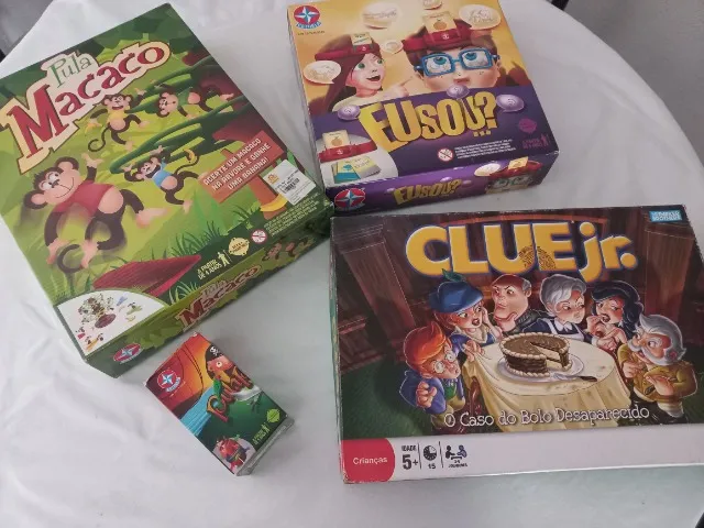 Jogo De Tabuleiro Pula Macaco Original Estrela + Brinde