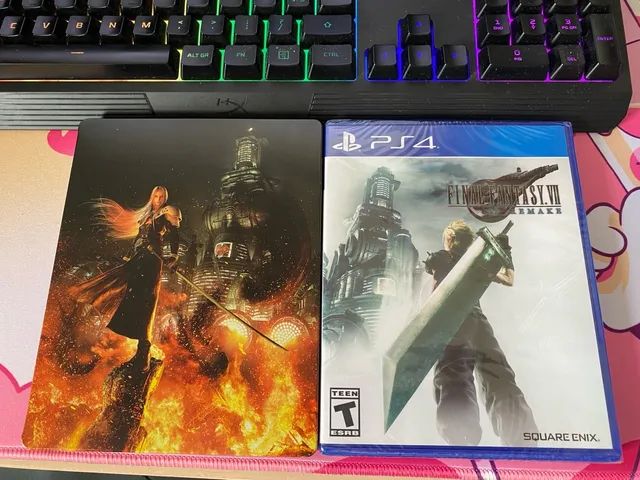 Jogo Final Fantasy Vii Remake (Steelbook Edition) - Ps4