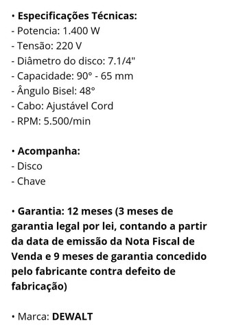 Serra circular 1400w DEWALT  - Foto 2