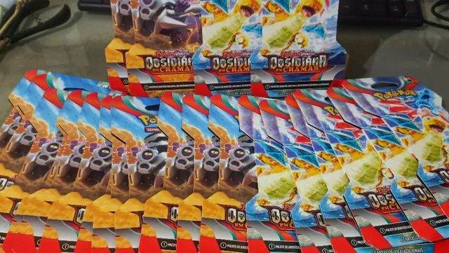 Pokémon Blister Obsidiana Em Chamas Original Copag