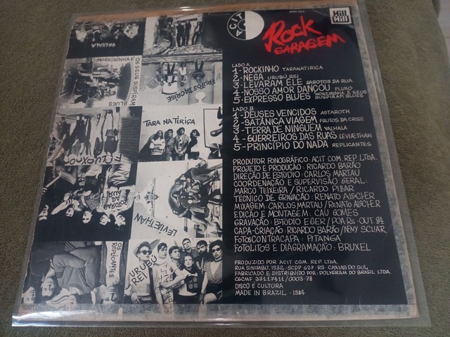 Combo 2 Discos de Vinil ROCK DE GARAGEM 1 E 2 de época  - Foto 4