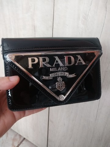 Bolsa Prada carteiro retrô Preto - Bolsas, malas e mochilas - Brooklin  Paulista, São Paulo 1169282810 | OLX