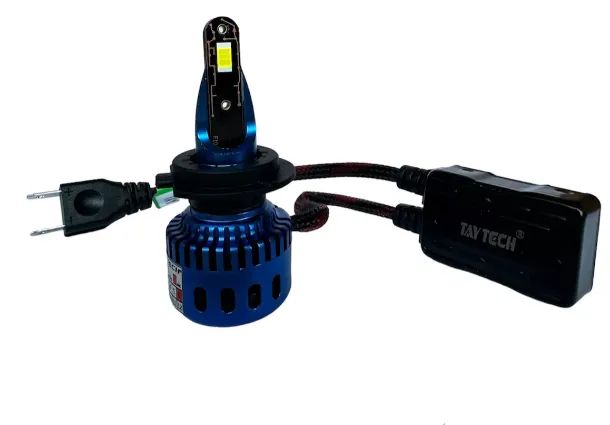 Super Led 20 Mil Lumens F20 Prime tay Tech H4 e H11 Farol Alto Baixo Luz Carro Veicular Mo - Foto 4