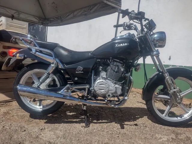 Dafra Kansas 150  Dafra, Quadro de moto, Moto dafra