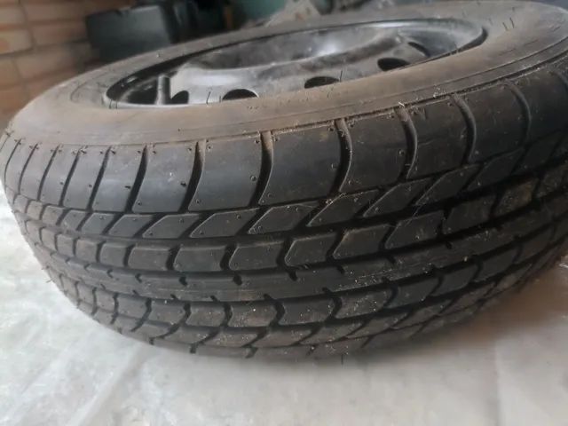 Roda com pneu R13 - Foto 3