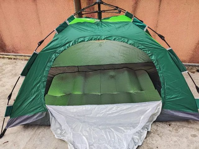 Barraca de camping semi automático 2 pessoas + 1 esteira - Foto 5