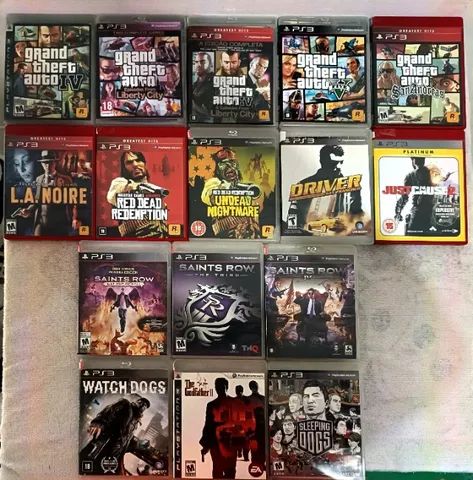 Jogos de Mundo Aberto para ps3 - Ac cartão - Videogames - Bangu, Rio de  Janeiro 1247887764