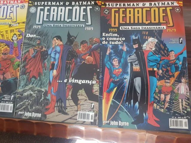 Coleção Gerações DC e O Procurado da Top Cow.