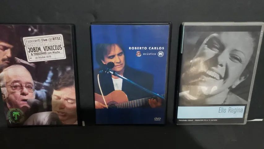DVD (3) Lote com 3 DVD?s MPB