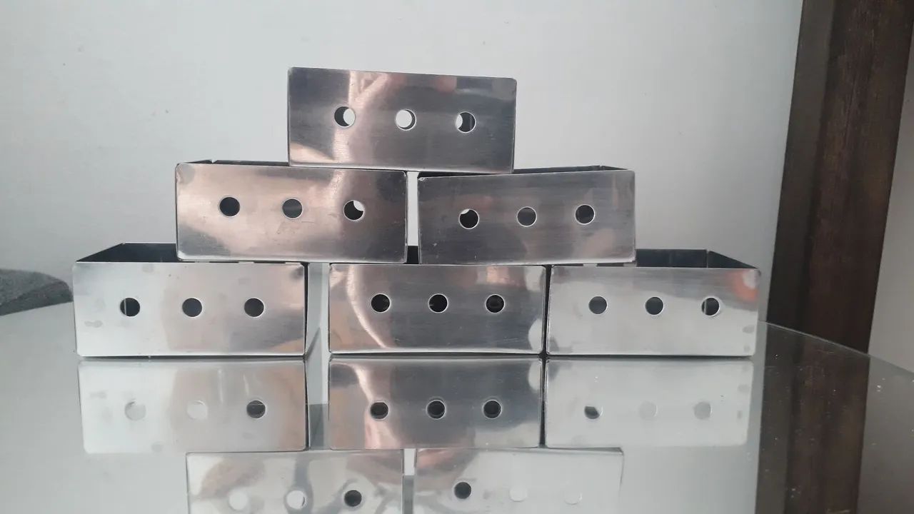 Jogo de Porta Saches em Aço Inox - Foto 4