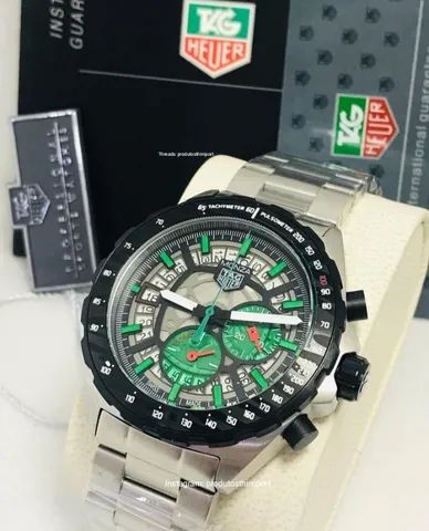 Rel gio Tag Heuer Monza Garantia 01 Ano Acess rios Jardim das