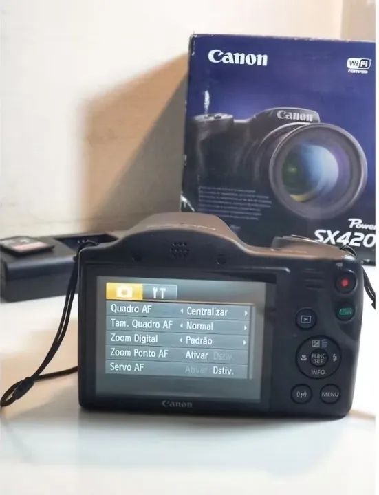 Câmera Canon SX420 IS em Ótimo Estado - Foto 4