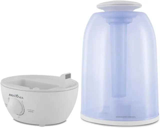 Umidificador Britânia 2,4 Litros BUD05B - Bivolt Branco Novos Originais  - Foto 4