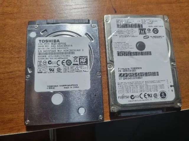 HD Sata 320 GB Notebook