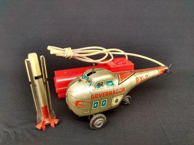 Brinquedo Antigo Helicóptero Sikorsky Raro