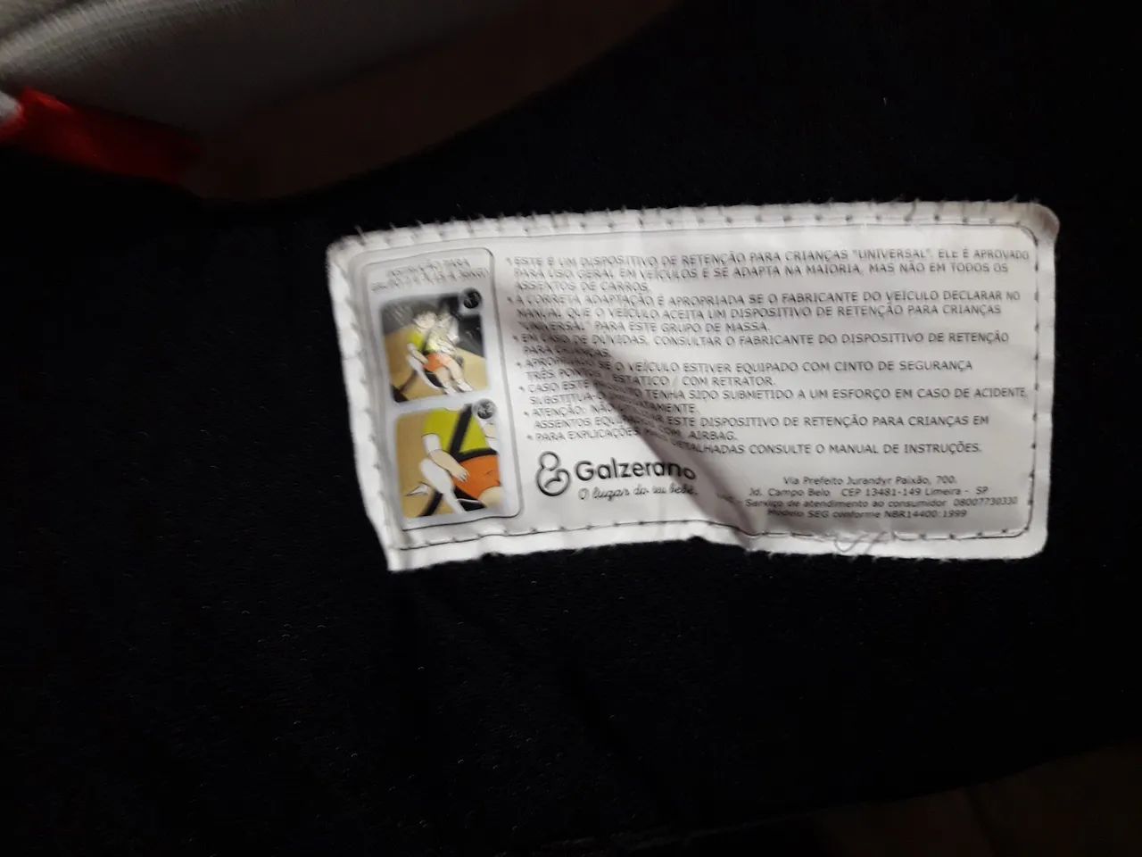 Assento Galzerano confortável 15 a 36 KG impecável  - Foto 3