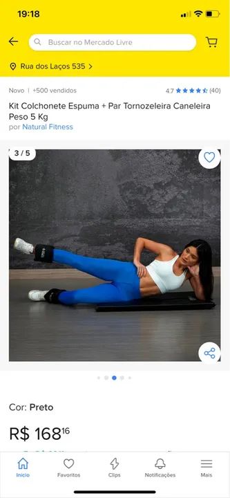 Kit fitness novo!!! - Foto 3