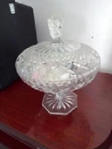 Compoteira em cristal