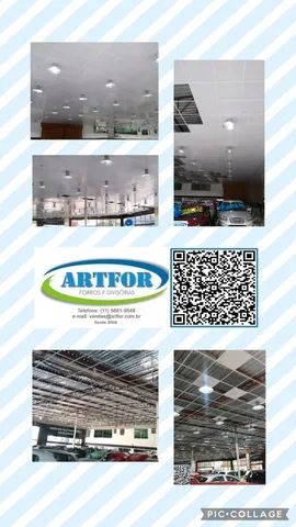 Forro Isopor, Forro Mineral, Forro Lã de Vidro e Forro Pvc. - Foto 4