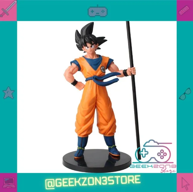 Son Goku Action Figure Dragon Ball Z Peça De Colecionador (Entrega Grátis*)