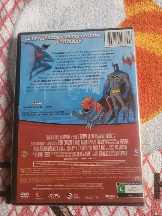 DVD Batman Unlimited: Instinto Animal - Foto 2