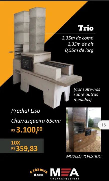 Trio liso Predial exclusivo na M&A
