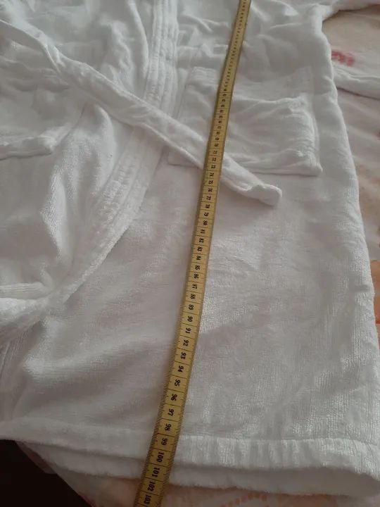 Roupão branco 100% algodão feminino marca Döhler - Foto 4