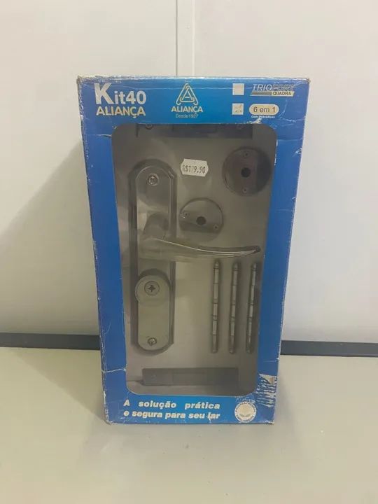 Fechadura kit Porta 6x1 Tetra 4040 ALIANÇA