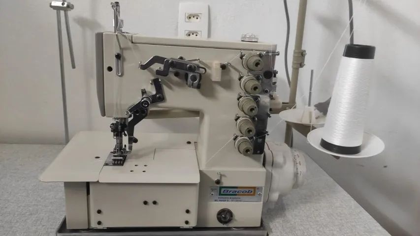 Máquina Galoneira BRACOB BC 4000-5 direct drive industrial mais viés - Foto 4