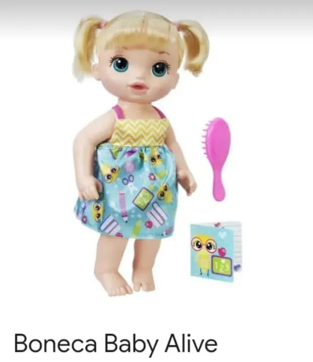 Boneca Baby Alive -usada