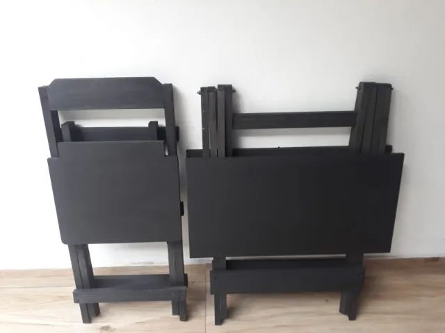 Mesa bar e cadeiras dobráveis direto do fabricante - Foto 3