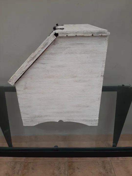 Móvel Decoração tipo Escrivaninha c/ 02 gavetas (c/ COMPARTIMENTO SECRETO) - Foto 4