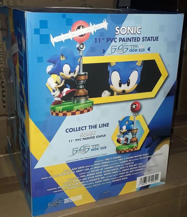 Sonic The Hedgehog Edição De Colecionador First 4 Figures - Foto 3