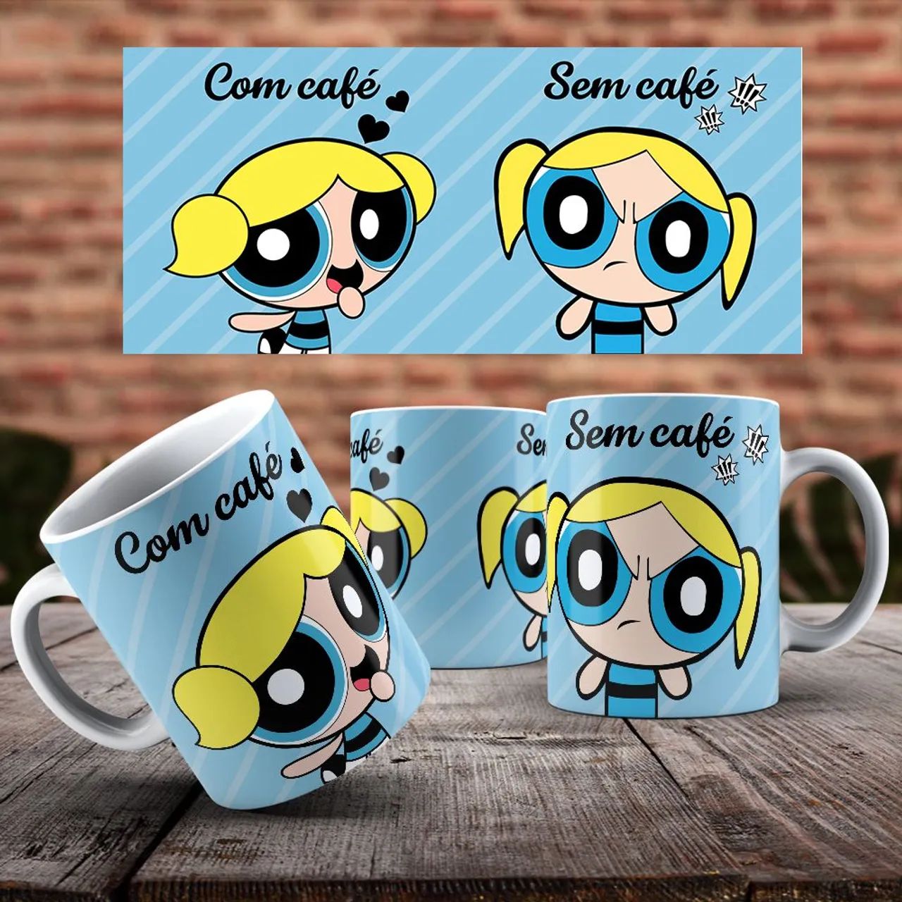 Caneca meninas super poderosas  - Foto 2