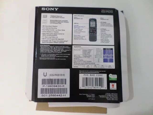 Digital Voice Recorder Sony ICD-PX312 - Foto 2