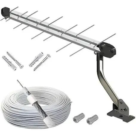 Kit antena digital externa completa 