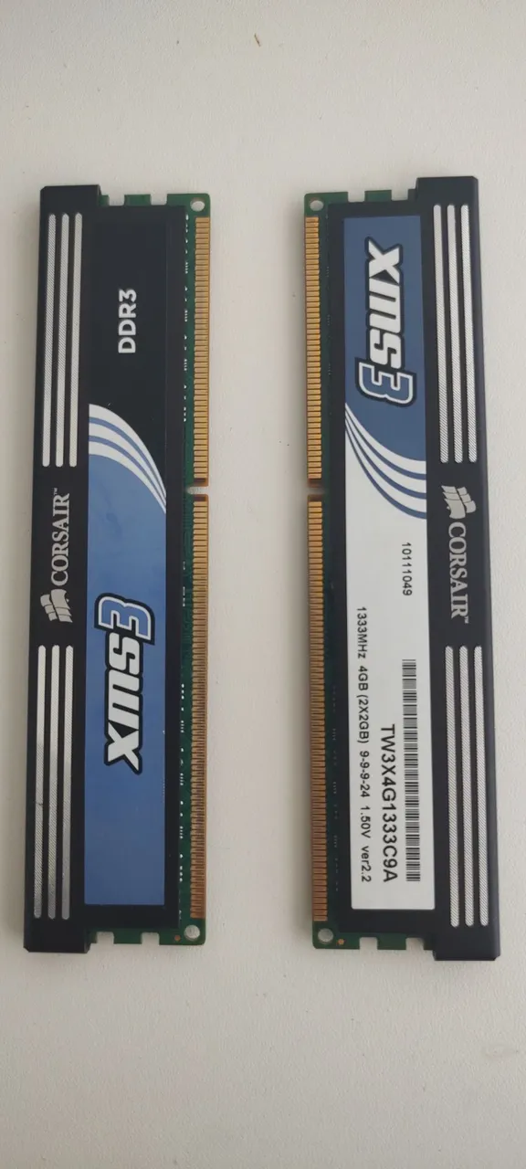 Memória RAM Corsair XMS3 4GB DDR3 1333MHz
