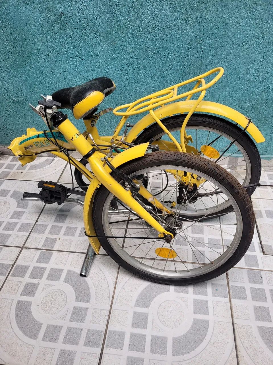Bicicleta Dobrável Banco do Brasil  - Foto 4