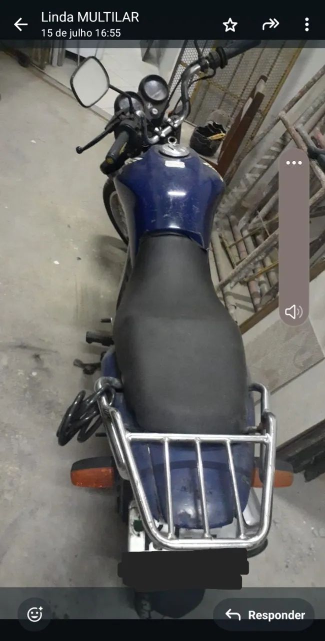 VENDO MOTO  HONDA CG/125 FAN KS 51700KM CONSERVADA, EXCELENTE ESTADO - Foto 3