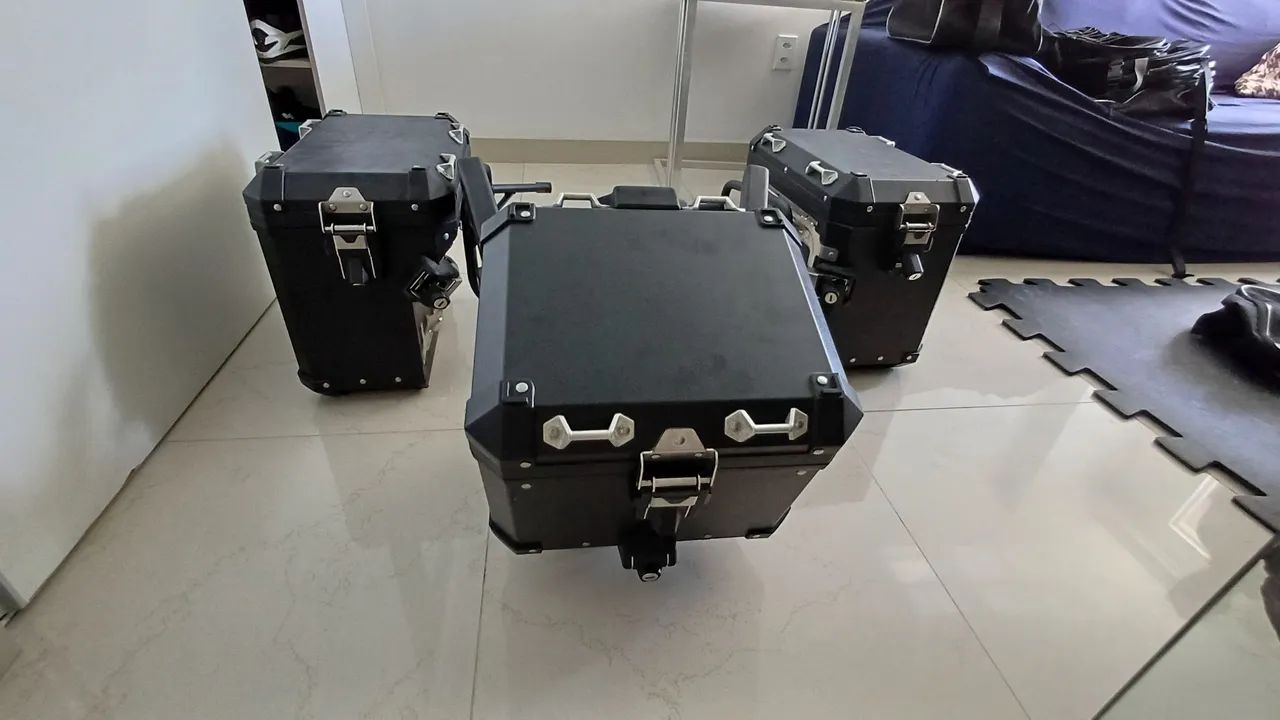 Bauletos pra  Moto BMW 1200 adventure, BMW 800 GS e BMW 1300. Completo - Foto 4