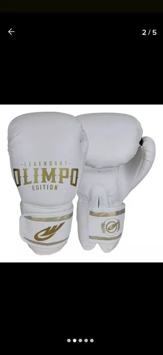 Luva Olimpo muay thai boxe kickboxing - Foto 2