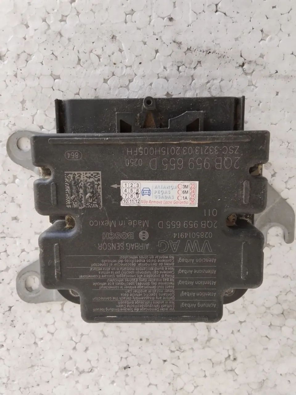 Modulo airbag polo virtus 2qb959655d