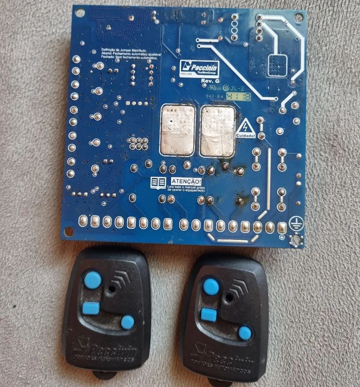 Placa Peccinin Central Dupla pra Portão Automático  - Foto 2