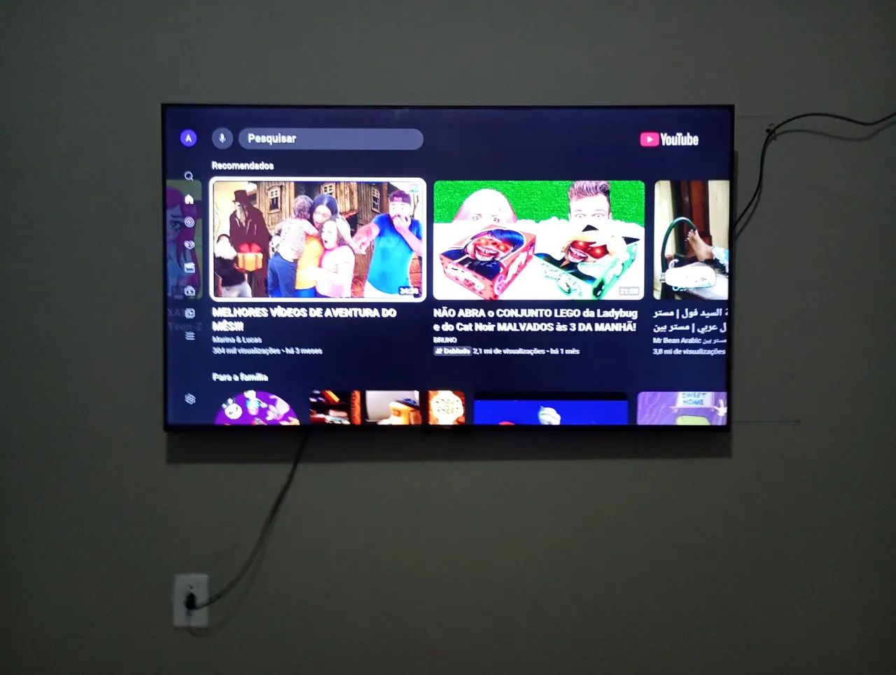 Smart tv TCL.55 polegadas 