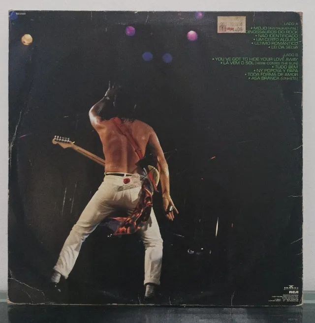 Disco de vinil LP Lulu Santos - Amor a arte - Foto 2