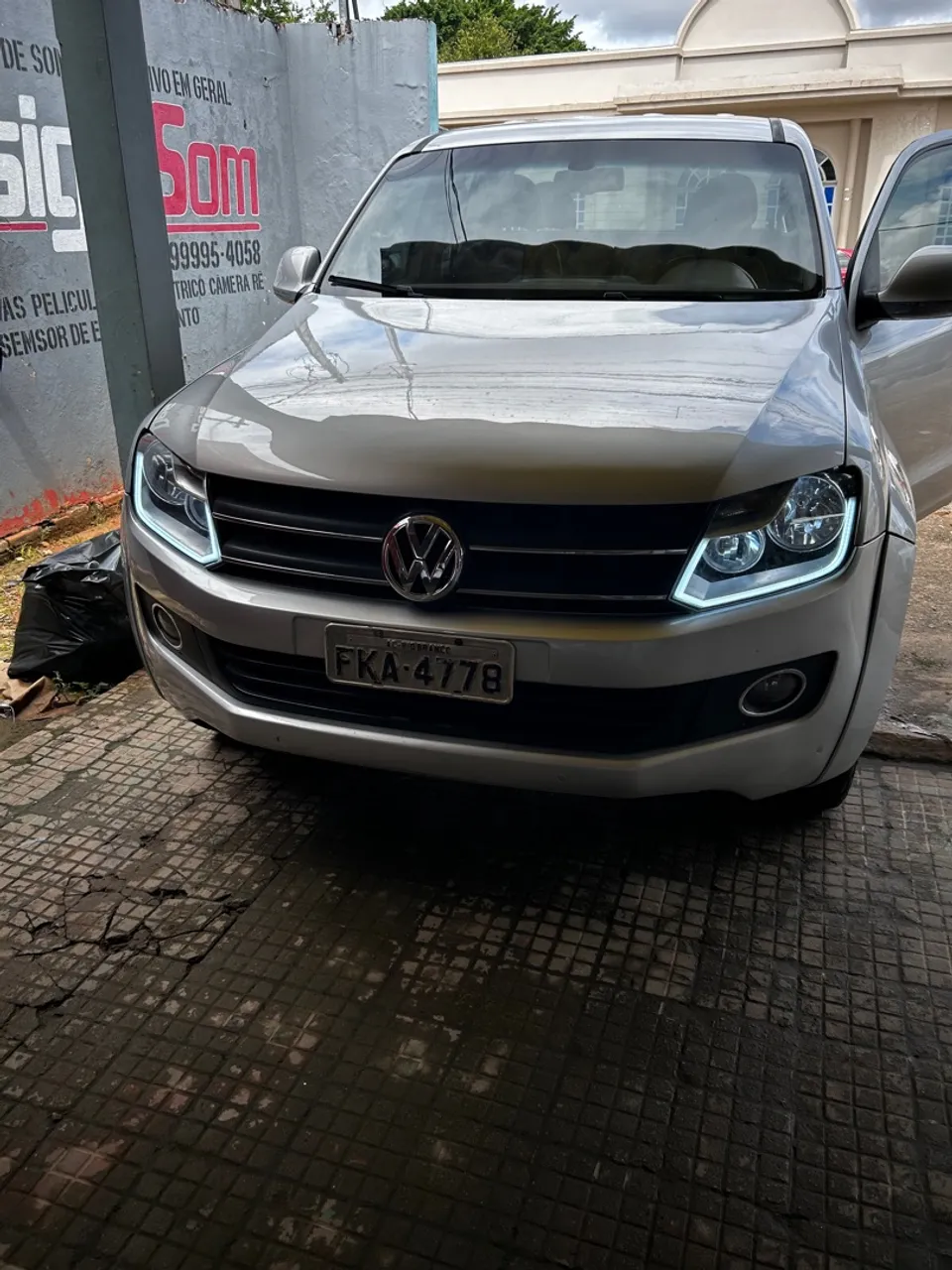 Barra e lâmpadas LED para Amarok