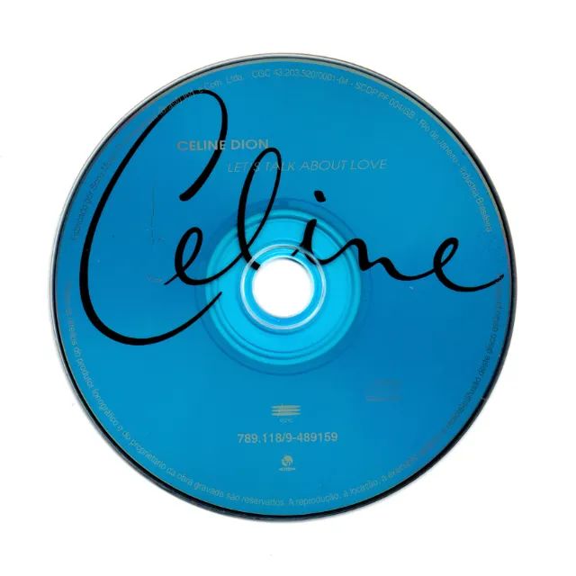 Celine Dion- Let's Talk About Love- Jewel Case- Original- Nacional- Usado- *OBS.* - Foto 2