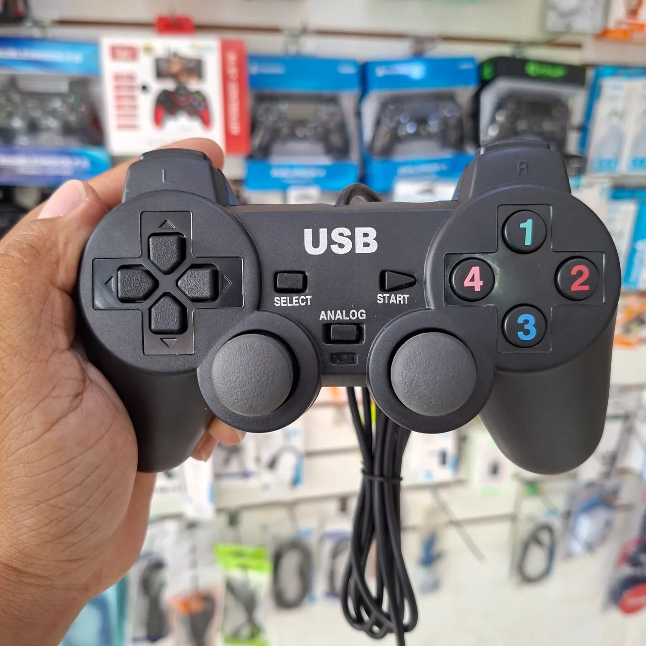 Controle para ps2 e PC USB - entrega em slz e região 