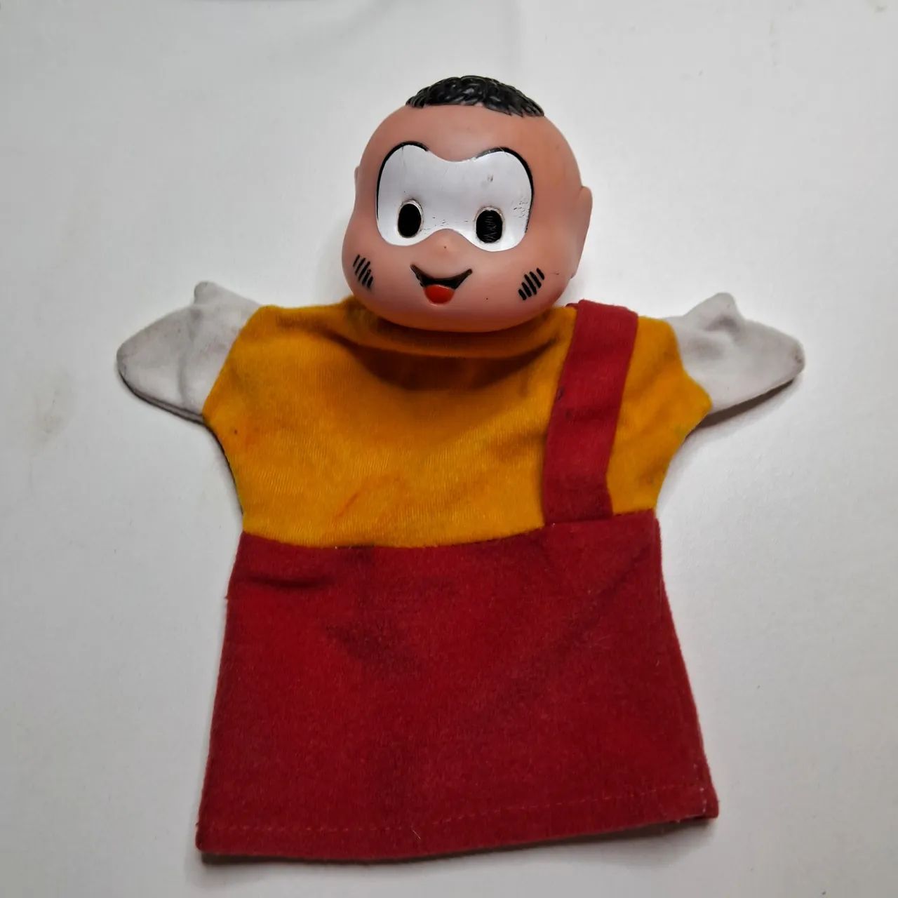 Boneco de fantoche Turma da Mônica Antiigo